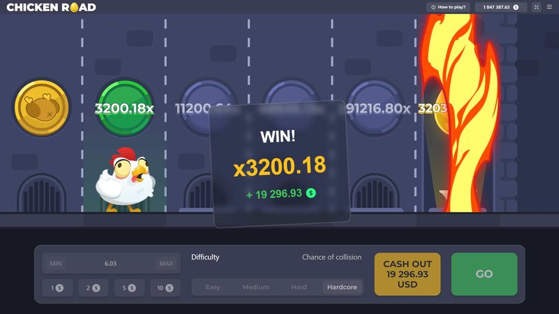 Juegos de azar en línea como el famoso Chicken Road en España